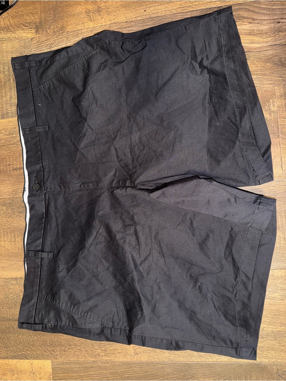 Dockers Black Flat-Front Men's Shorts